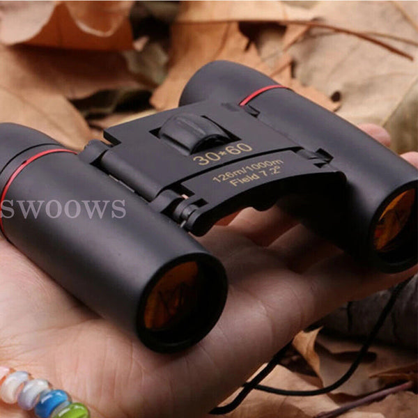 New Day Night Vision Binoculars Outdoor Travel Portable Folding Telescope