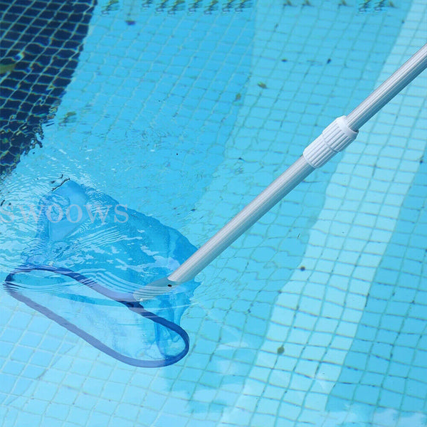 Pool Clean Skimmer Net Leaf Rake Scoop Cleaner Swimming Spa Hot Tub Mesh Frame