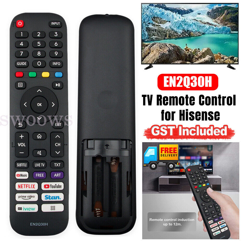 TV Remote Control for HISENSE VIDAA EN2Q30H 32A4G 40A4G 43A4G