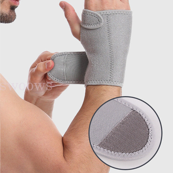 Wrist Support Hand Brace Band Carpal Gloves Tunnel Splint Arthritis Sprains Pain