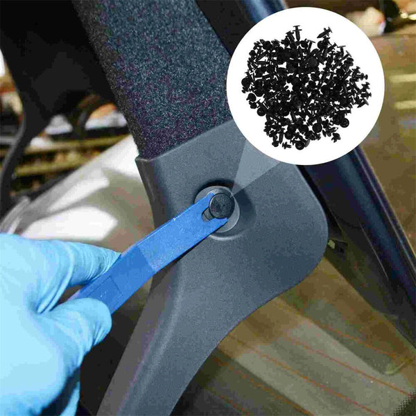 190x Car Trim Body Clips Kit Rivets Retainer Auto Panel Bumper Plastic Fastener