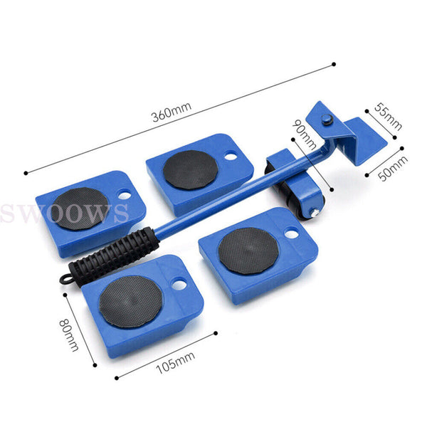 Furniture Lifter Heavy Roller Move Tool Set Moving Wheel Mover Sliders Kit AU