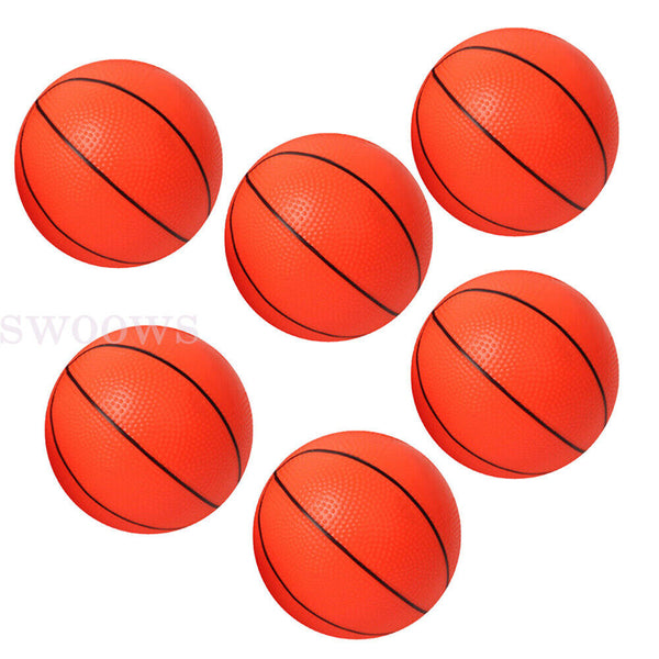 Durable Basketball Mini Children Inflatable With Pump Kids Sports Toy Ball 6 Set