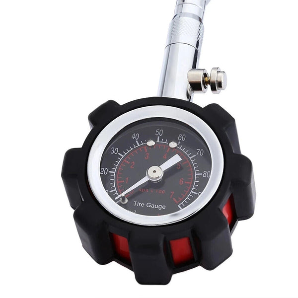 Tyre Air Measurement Tire Pressure Gauge 100 PSI Fit Car Truck Motorcycle Bike