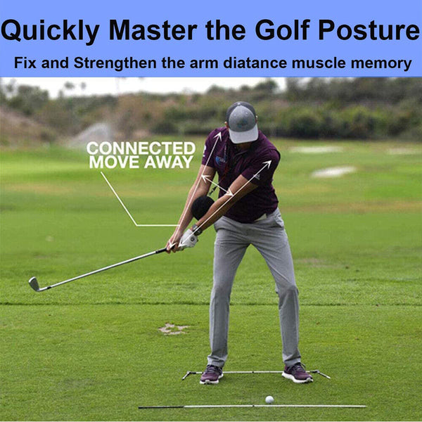 2xInflatable Tour Striker Smart Ball Golf Swing Training Aid Posture Correction