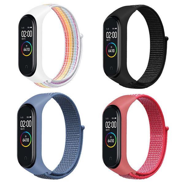 Watch Nylon Band Strap Replacement Wrist Watchband For Xiaomi Mi Band 6/5/4/3