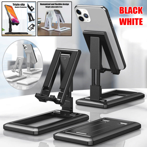 Universal Desk Stand Mobile Phone Tablet Holder Adjustable Foldable Portable