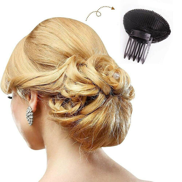 2PCS DIY Invisible Hair Volume Increase Fluffy Puff Sponge Pad Clip Comb YYDS