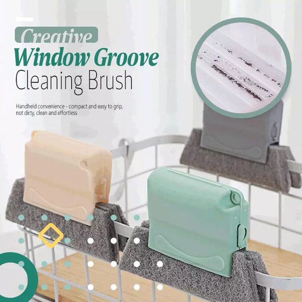 Window Door Track Cleaning Brush Gap Groove Sliding Tools Dust Cleaner Kitchen