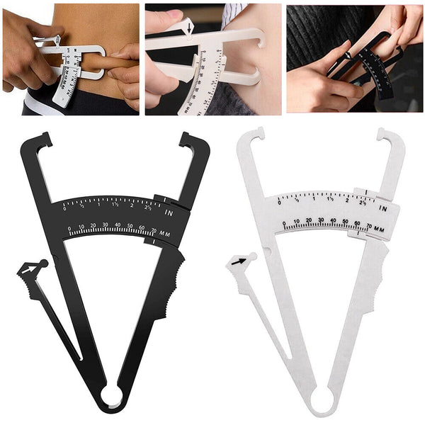 Body Fat Measurement Testing Caliper Skinfold Skin Fold Gym Weight Loss Test AU