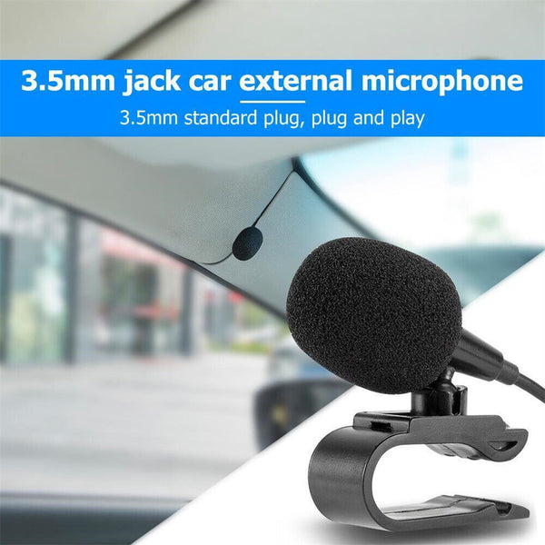 3.5mm Jack Plug Microphone  / Mic for PC Car Stereo Bluetooth head unit Audio