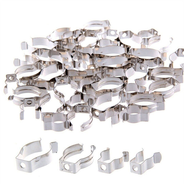 48PCS Assorted Tool Spring Clip Terry Clips Heavy Duty Storage For Shed Garage