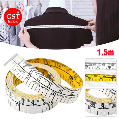 UP 5x Soft Ruler 1.5M Measure Tape Sewing Tailor Body Measuring Tape Flexible