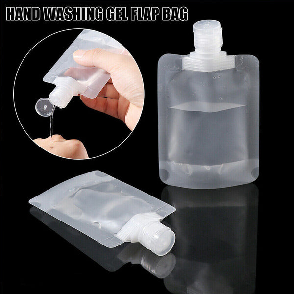 5-20PCS Travel Packing Bottle Portable Make Up Lotion Liquid Shampoo Empty Bag