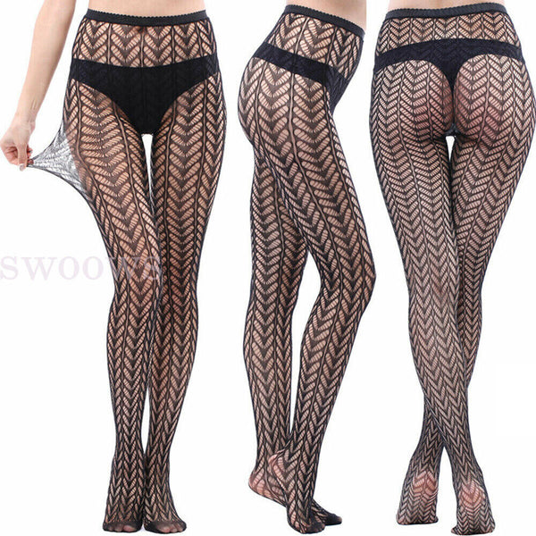 Women Fishnet Stockings Pantyhose Mesh Fishnets Tights Anti Hook Nylon Panty