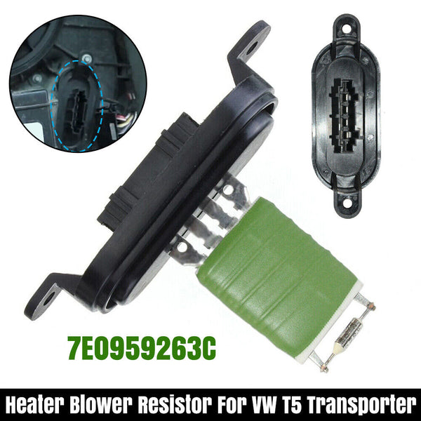 Heater Blower Fan Motor Resistor For VW T5 Transporter TOUAREG AMAROK 7E0959263C
