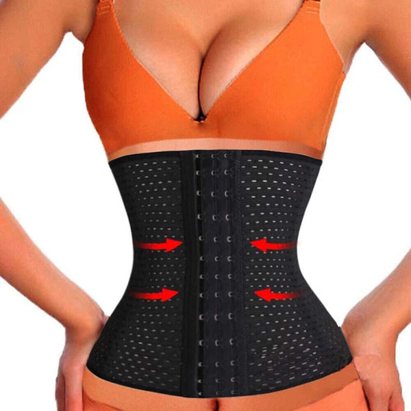 Women Underbust Corset Waist Trainer Body Control Cincher Girdle Slimming Shaper