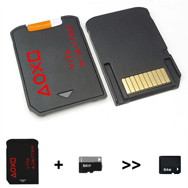 V3.0 For PSVita Game Card to Micro TF Card Adapter For PS Vita 1000 2000