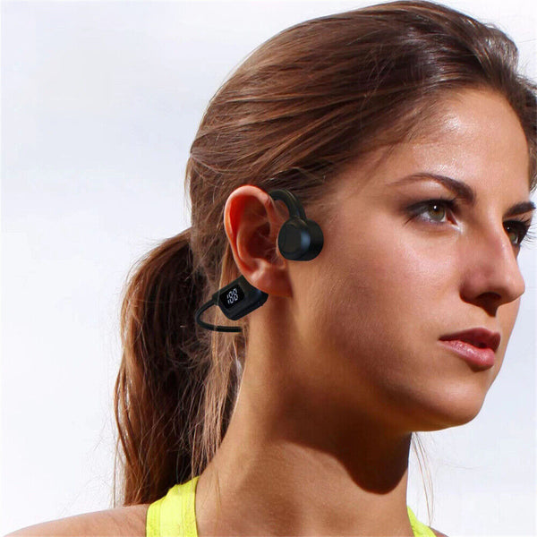 New Bone Conduction Headphones Wireless Bluetooth 5.2 Waterproof Sport Earphone