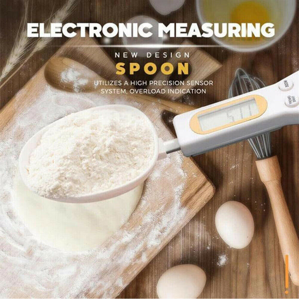 Electronic LCD Digital Spoon Pet Food Baking Measuring Spoon Kitchen 500g Scales