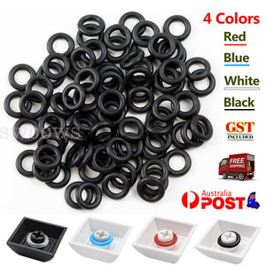 120pcs Keycap Rubber O-Ring Keyboard O Rings Switch Dampeners Cherry MX Key Stem