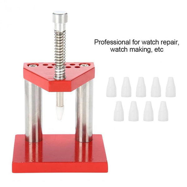 Watch Repairing Tool Kit Hand Remover Plunger Puller Press Fitting Watchmaker