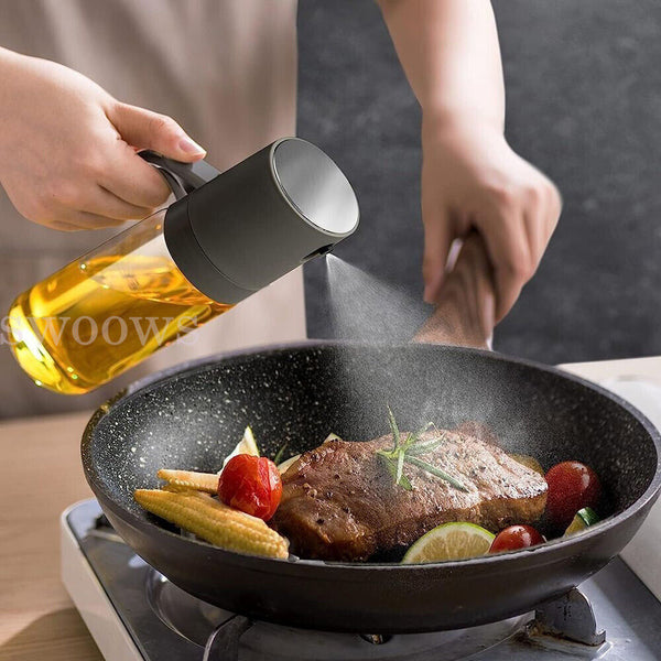 Olive Oil Sprayer Dispenser Cooking Baking BBQ Spray Bottle Kitchen Tool