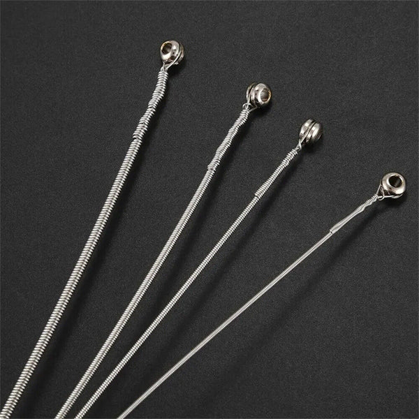 4pcs/set 4-String Bass Strings Gift for Beginner Steel Musical Instruments Parts