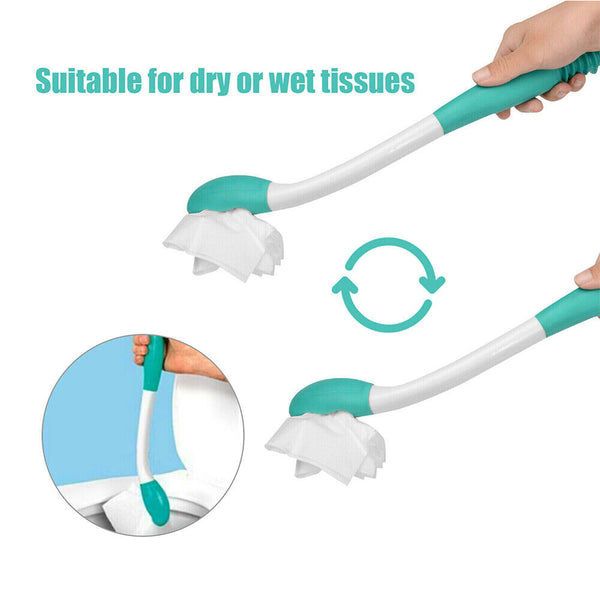 Bottom Bum Wiper Toilet Disability Mobility Incontinence Aid Obese Elderly Tool