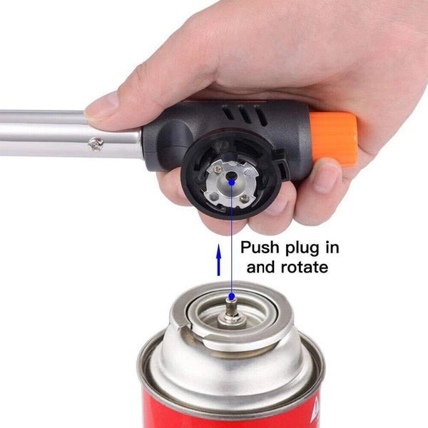 Butane Gas Torch Blow Torch Iron Welding Soldering Fire Lighter Frame Gun BBQ