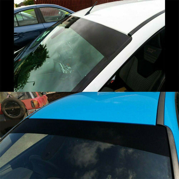 Car Window Sun Visor Strip Tint Film Car Front Windshield UV Shade DIY Decal