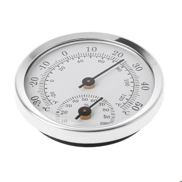 Temperature Gauge Analogue Humidity Hygrometer Classic Simple Thermometer Meter