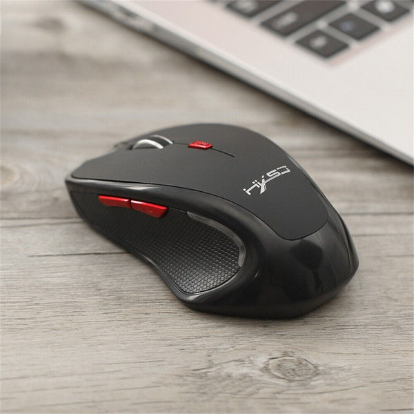 Wireless Bluetooth Mouse 2400 DPI Ergonomics Optical Mouse for Laptop PC