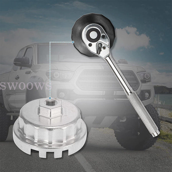 Oil Filter Socket Removal Wrench Tool For Toyota Landcruiser VDJ 200 1VDFTV