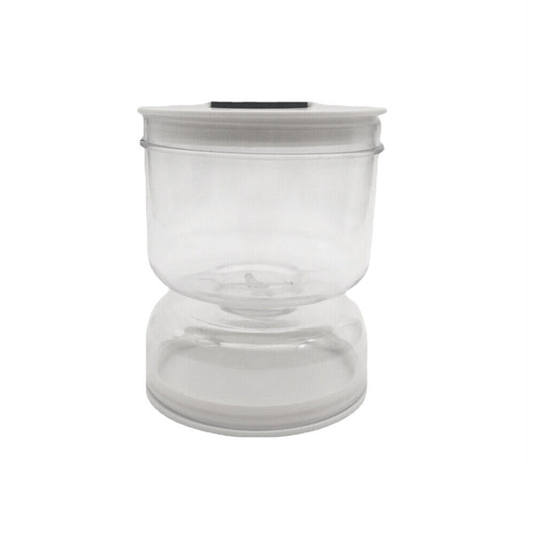 Pickle Jar Hourglass Can Dry Wet Separate Flip Airtight Food Storage Container