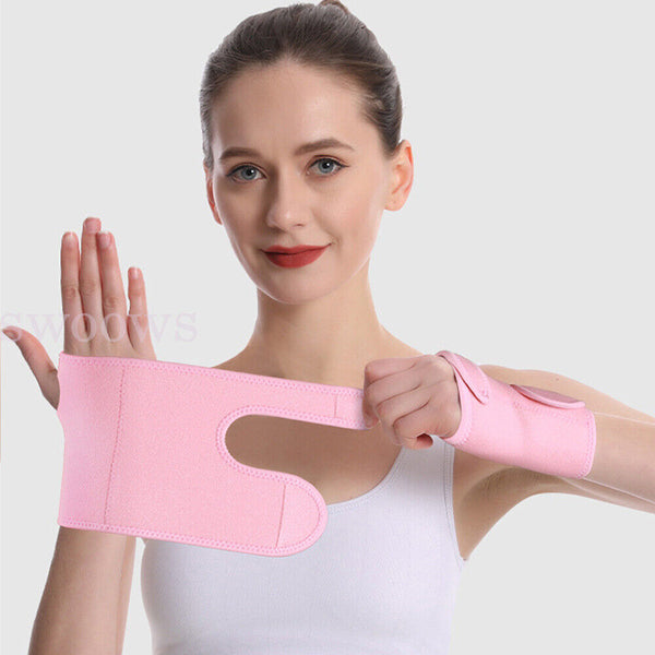 Wrist Support Hand Brace Band Carpal Gloves Tunnel Splint Arthritis Sprains Pain