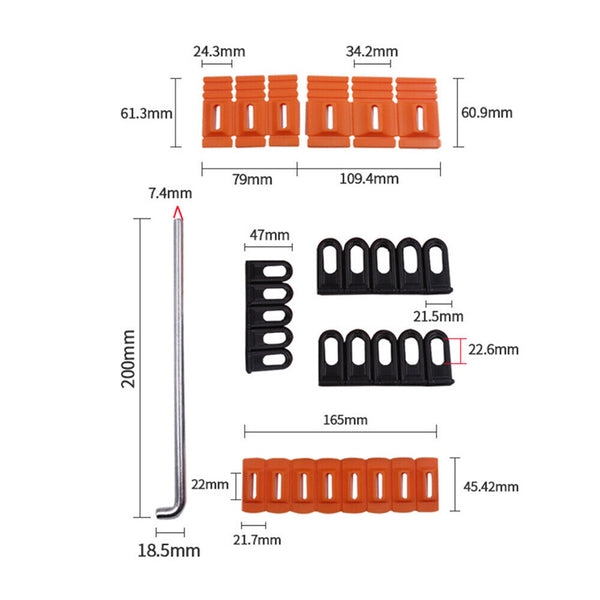 Car Body Dent Puller Kit Glue Tabs Paintless Dent Removal Puller Tab Repair Tool