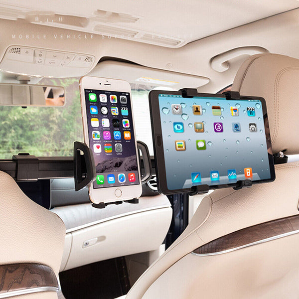 Universal Car Seat Tablet Holder Phone Holder Double Mount Bracket for iPad AU