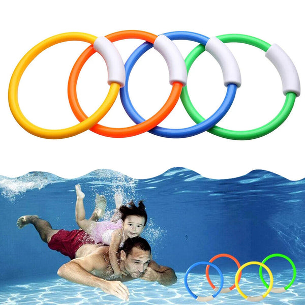 Underwater Swim Pool Diving Toys Summer Swimming Dive Toy Sets Water RIng Sticks