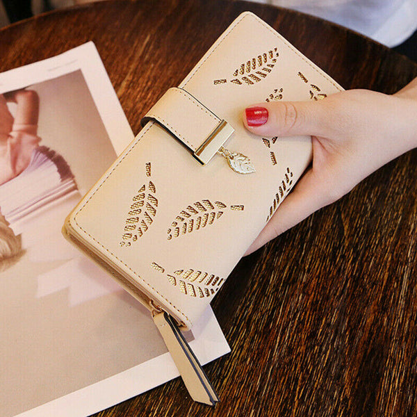 Fashion Women Wallet PU Leather Long Purse Clutch Case Credit Card Pouch Holder