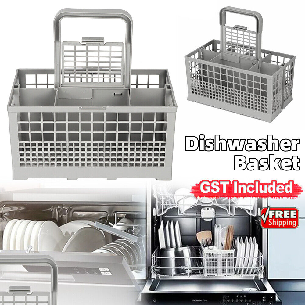 Universal Dishwasher Cutlery Basket Suits for Many Brands 240mm X 135mm X 122mm