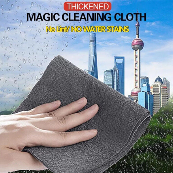 1-10 Thickened Magic Cleaning Cloth Streak Free Reusable Microfiber Cleaning Rag