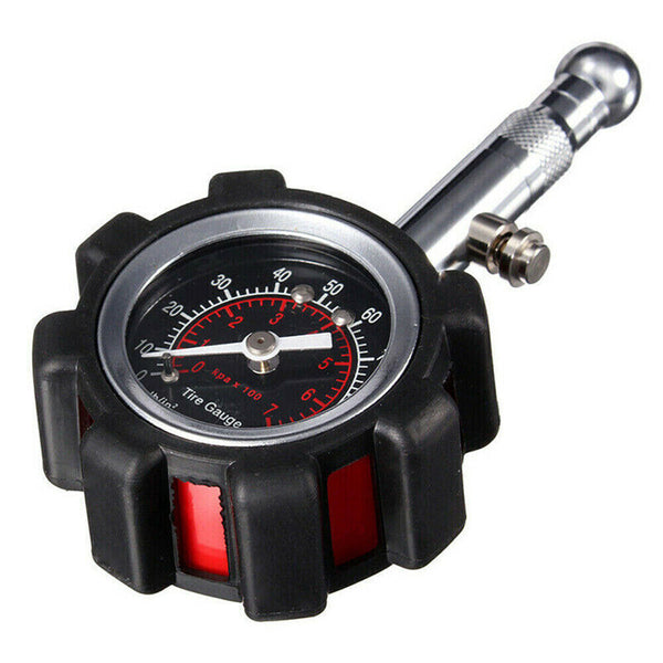 Tyre Air Measurement Tire Pressure Gauge 100 PSI Fit Car Truck Motorcycle Bike