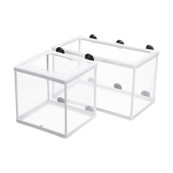 Aquarium Fish Tank Guppy Breeding Breeder Baby/Fry/Newborn Net Trap Box Hatchery