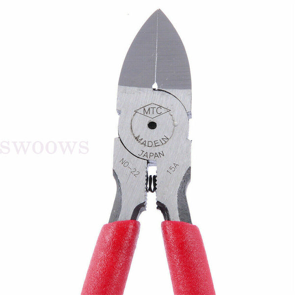 1/2 x 6" Flush Cut Side Cutters Diagonal Cutting Pliers Wire Cable Nippers Tools