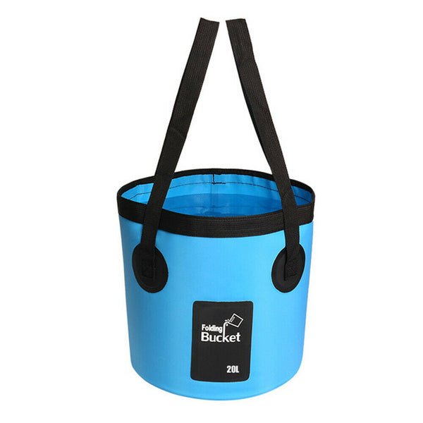 Collapsible Bucket Foldable Water Container Portable for Camping Fishing Hiking