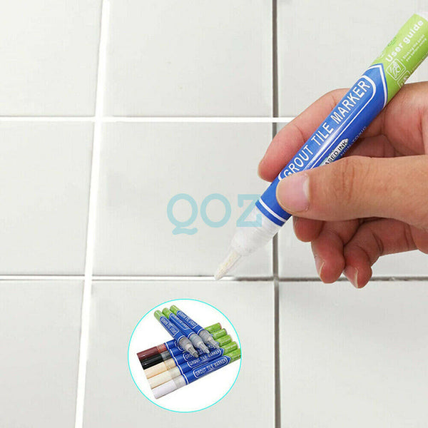 Tile Repair Pen Wall Gap Refill Grout Refresher Marker Bathroom Waterproof AU