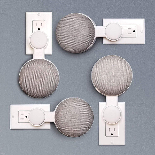 Outlet Wall Mount Stand Hanger Holder for Google Home Mini Nest Mini Speaker