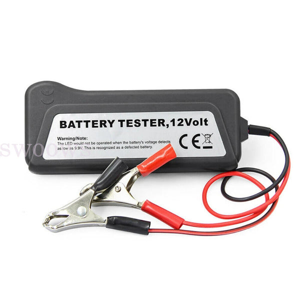 12V Digital Car Battery Tester Automotive Testing Tool Voltage Analyzer Checker