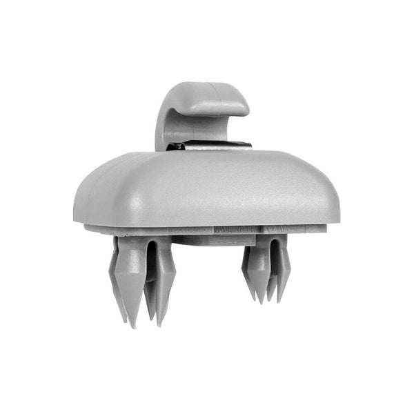 2pcs Sun Visor Clip Holder Hook Bracket For Audi A3A4LA5A6LQ5Q3 8U0857562A Gray